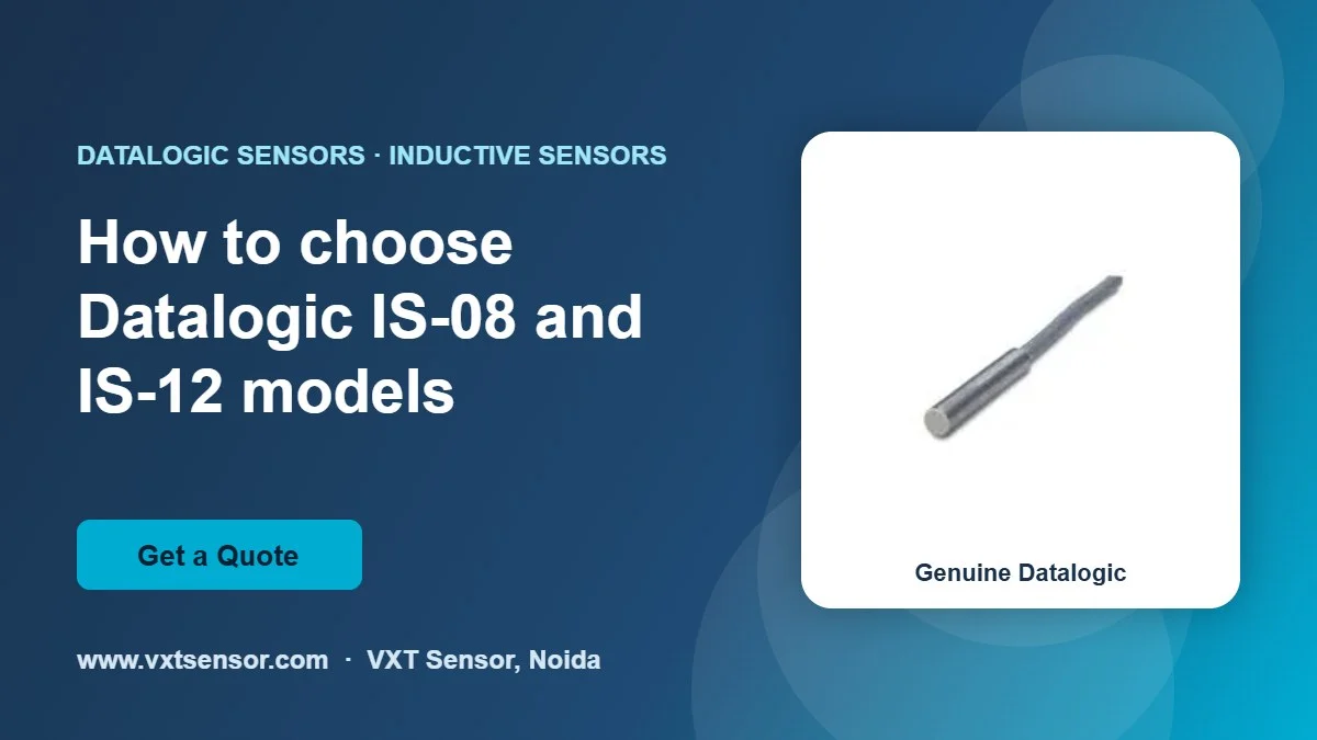Datalogic IS-08 inductive proximity sensor