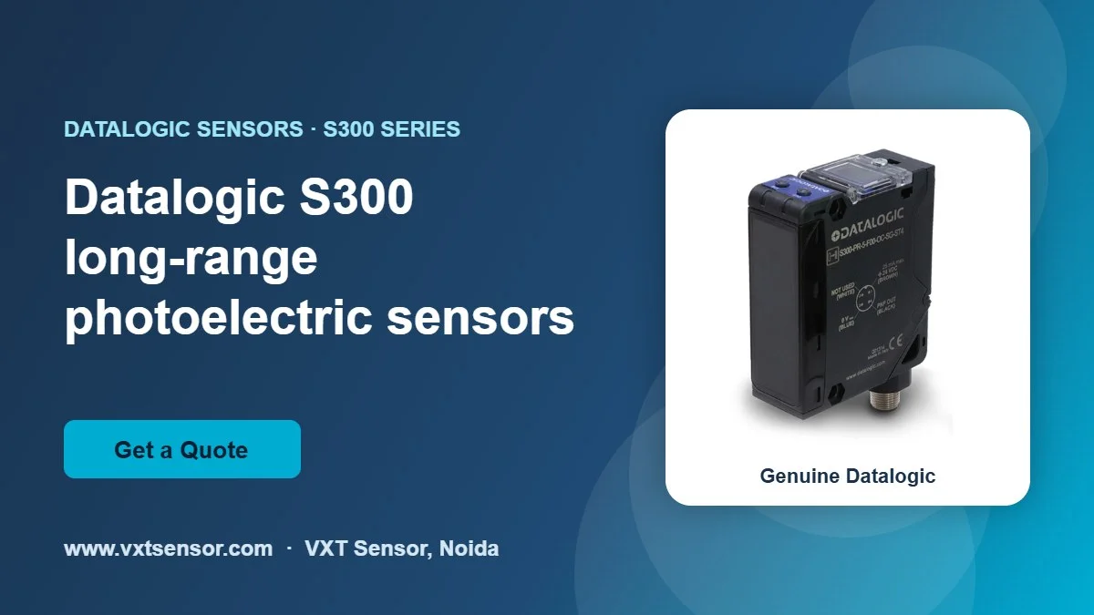 Datalogic S300 long-range photoelectric sensors