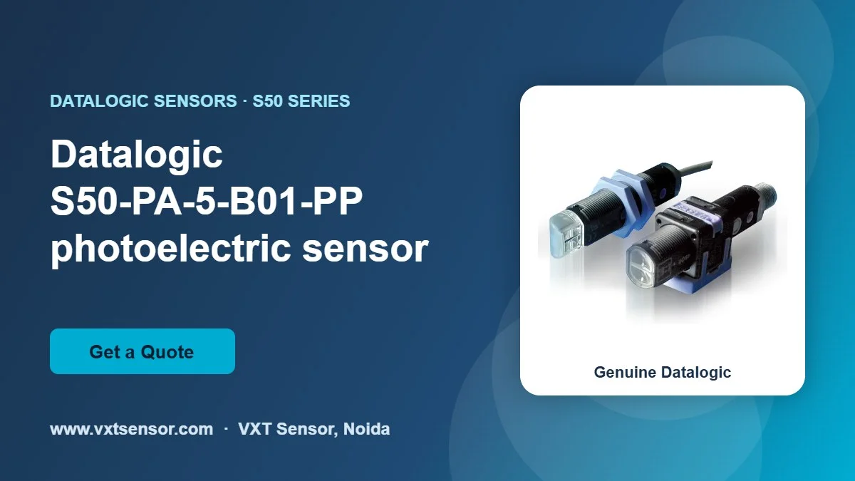 Datalogic S50-PA-5-B01-PP photoelectric sensor