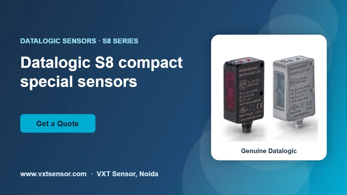 Datalogic S8 compact special sensors