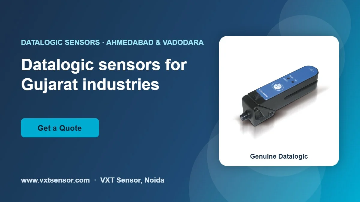 Datalogic sensors for Gujarat industries