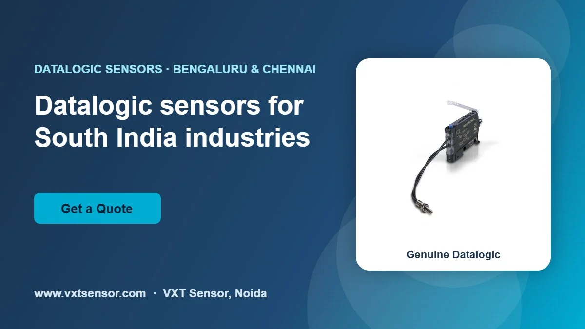 Datalogic sensors for South India industries