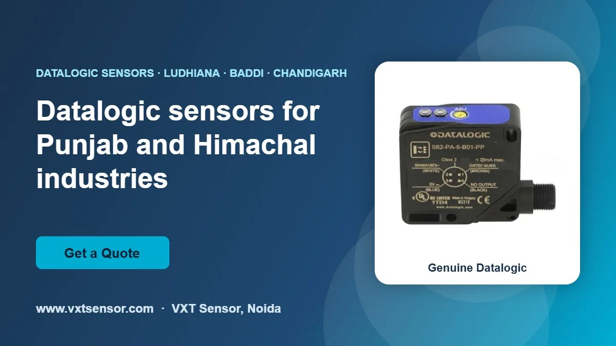 Datalogic sensors for Punjab and Himachal industries