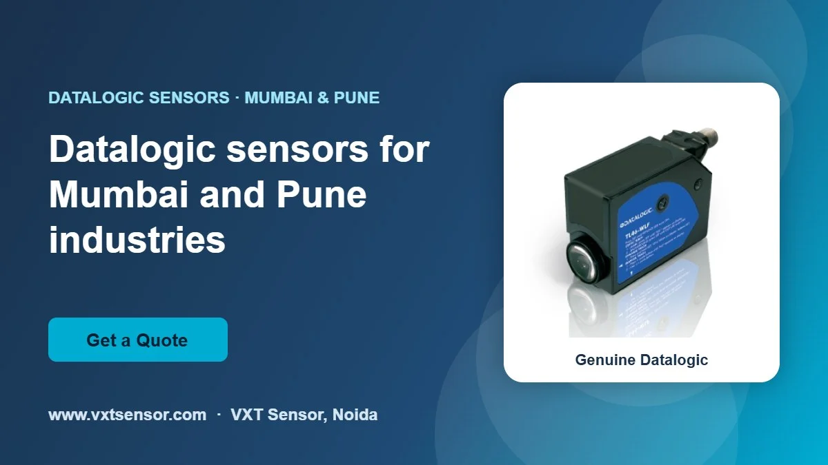Datalogic sensors for Mumbai and Pune industries
