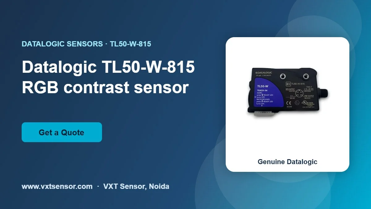 Datalogic TL50-W-815 RGB contrast sensor