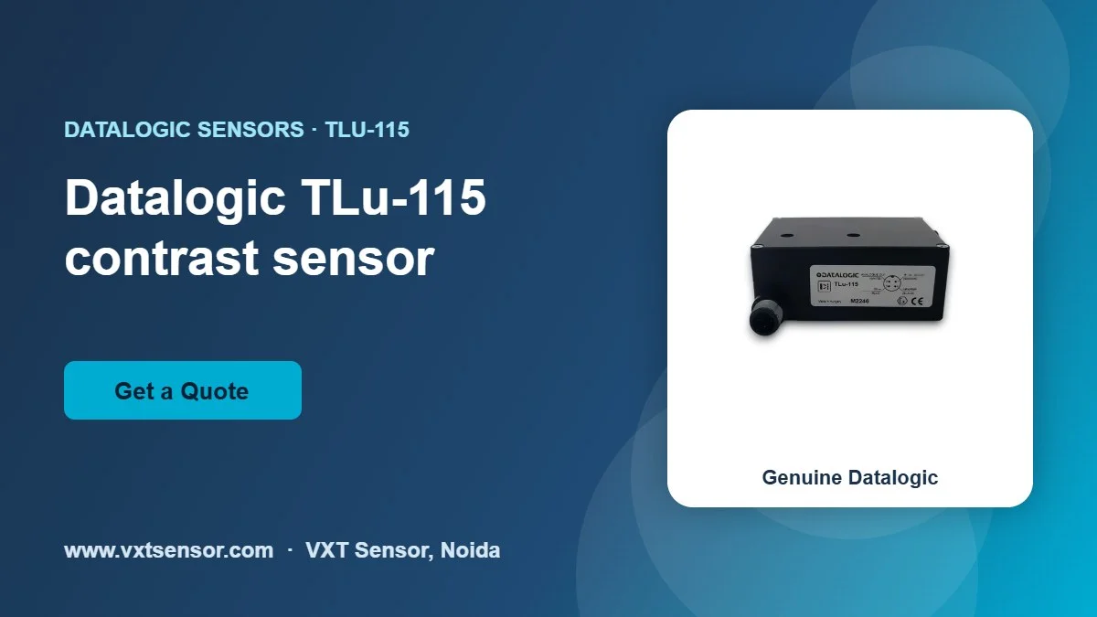 Datalogic TLu-115 contrast sensor